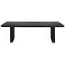 3_Sunpan Kalla Dining Table Rectangular Charcoal 96" more views