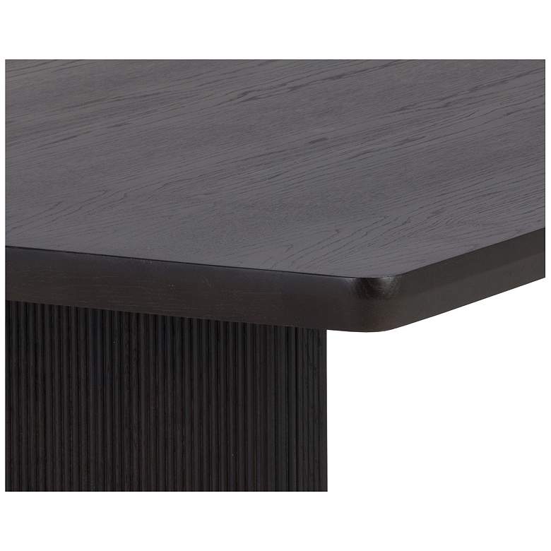 Image 7 Sunpan Kalla Dining Table Rectangular Charcoal 96" more views