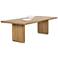 Sunpan Kalla Dining Table Rectangular Rustic Oak 96"