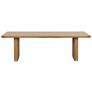 3_Sunpan Kalla Dining Table Rectangular Rustic Oak 96" more views