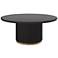 Sunpan Kalla Dining Table Round Charcoal 68"