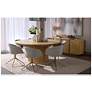 6_Sunpan Kalla Dining Table Round Rustic Oak 68" more views