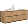 Sunpan Kalla Dresser Rustic Oak
