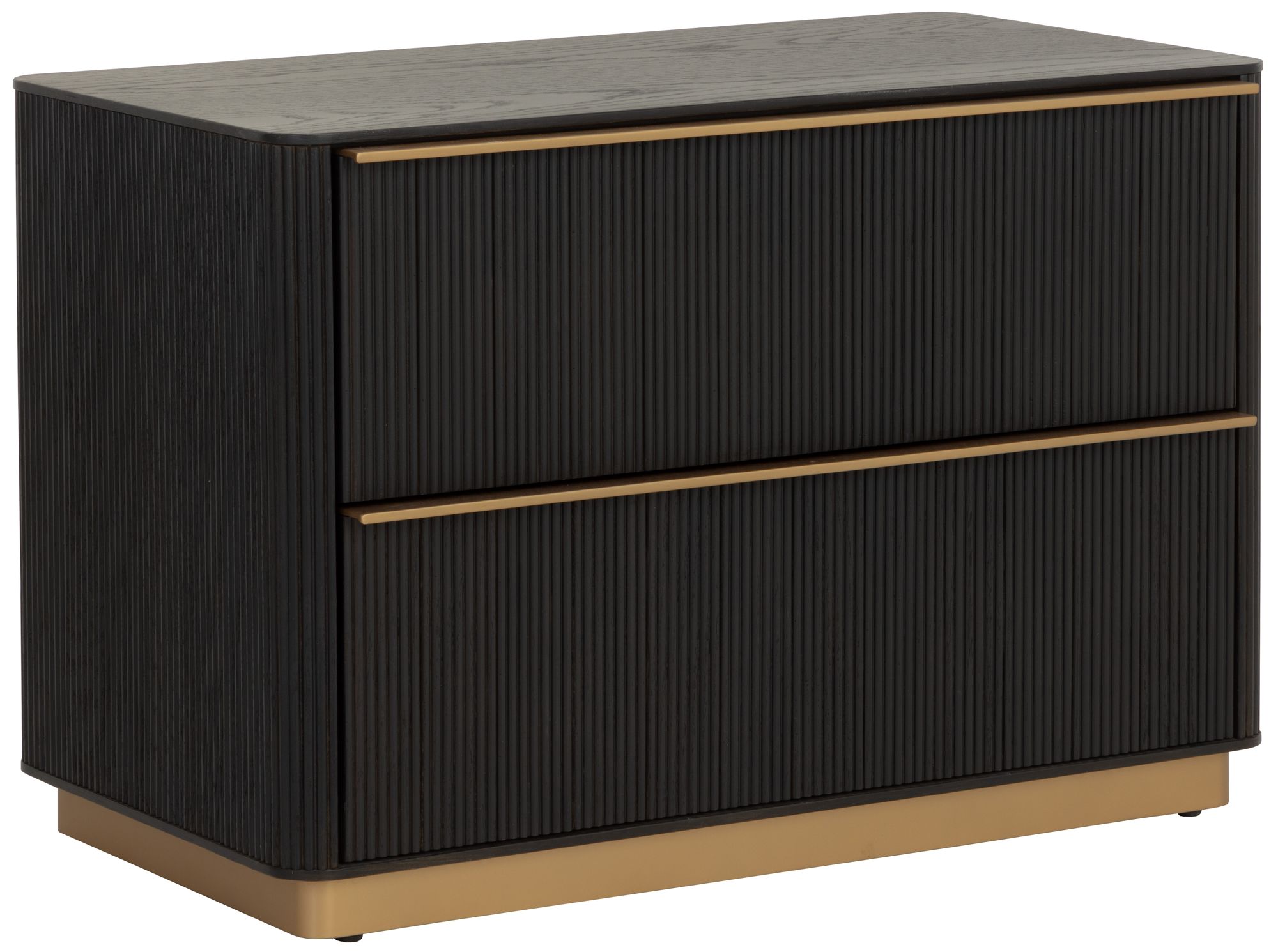 Image 2 Sunpan Kalla Nightstand Charcoal more views