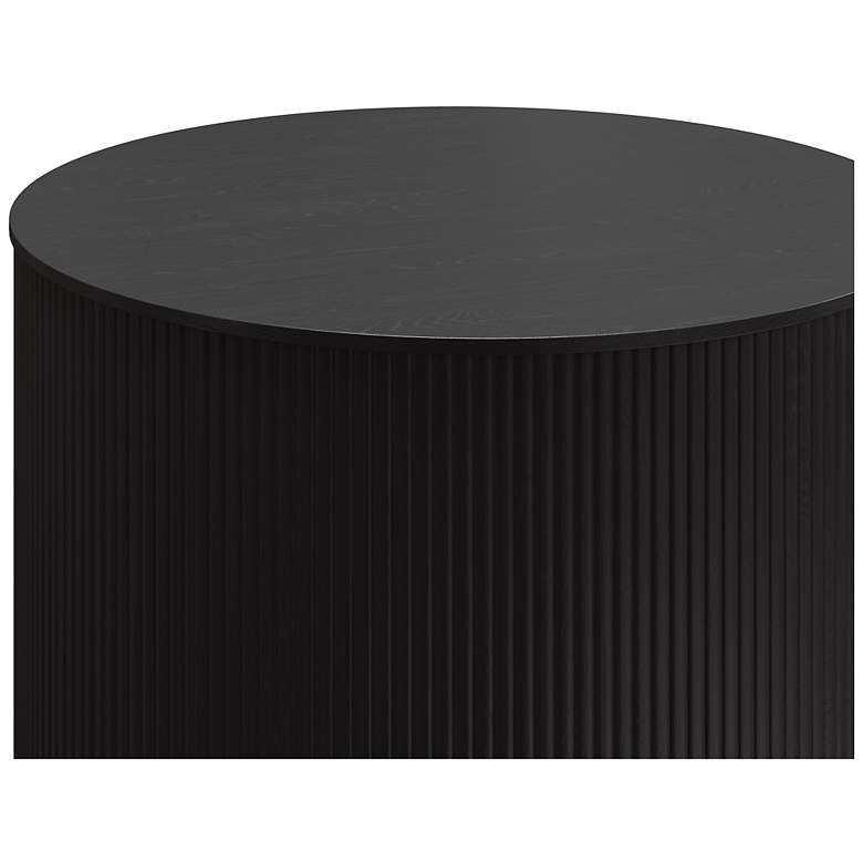 Image 2 Sunpan Kalla Side Table Charcoal more views