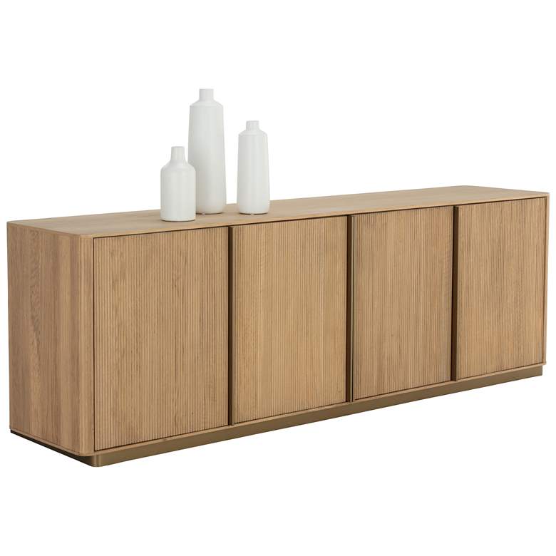 Image 1 Sunpan Kalla Sideboard Rustic Oak