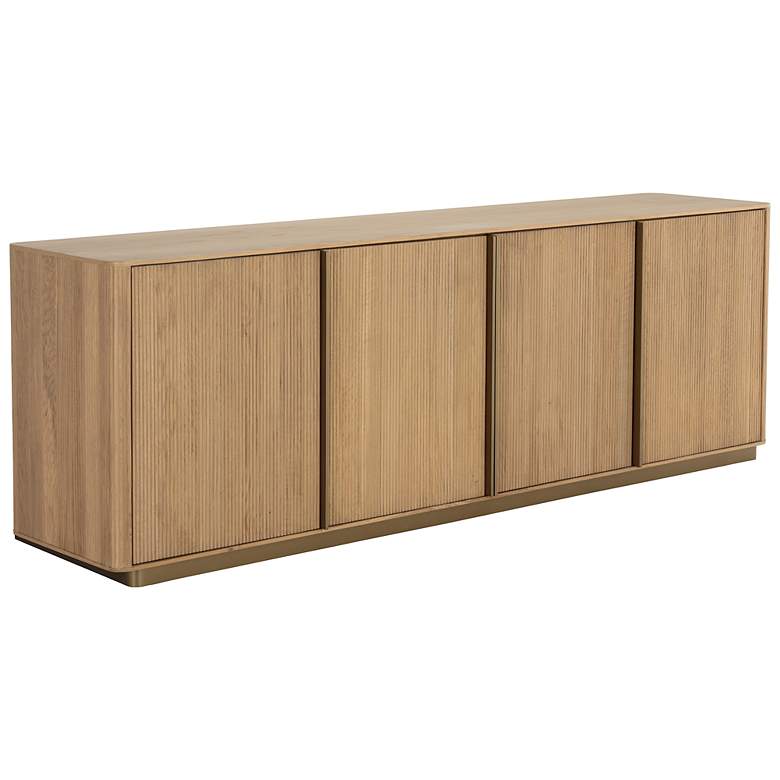Image 2 Sunpan Kalla Sideboard Rustic Oak more views