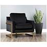 1_Sunpan Kalmin Lounge Chair Abbington Black