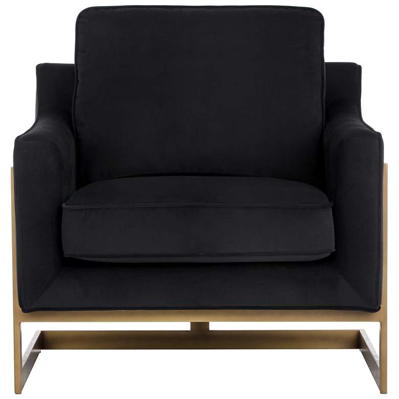 Image 3 Sunpan Kalmin Lounge Chair Abbington Black more views