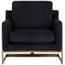 3_Sunpan Kalmin Lounge Chair Abbington Black more views