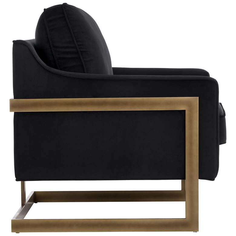 Image 4 Sunpan Kalmin Lounge Chair Abbington Black more views