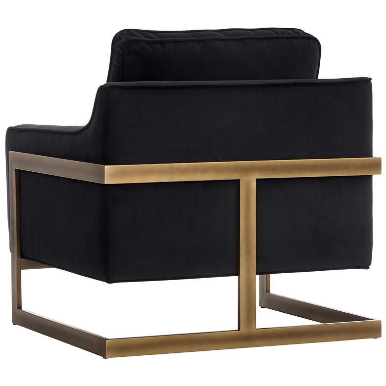 Image 5 Sunpan Kalmin Lounge Chair Abbington Black more views