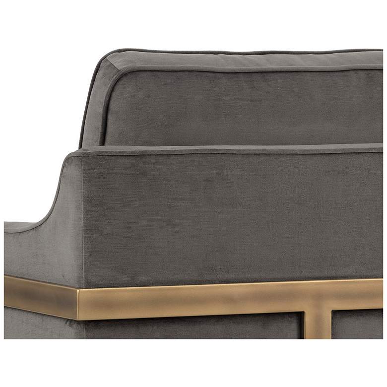 Image 7 Sunpan Kalmin Lounge Chair Piccolo Pebble more views