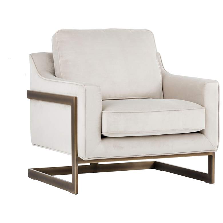 Image 2 Sunpan Kalmin Lounge Chair Piccolo Prosecco