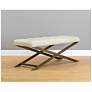 3_Sunpan Kammi Bench Bravo Cream more views