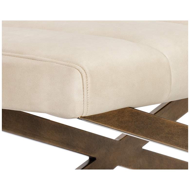Image 4 Sunpan Kammi Bench Bravo Cream more views