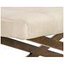 4_Sunpan Kammi Bench Bravo Cream more views
