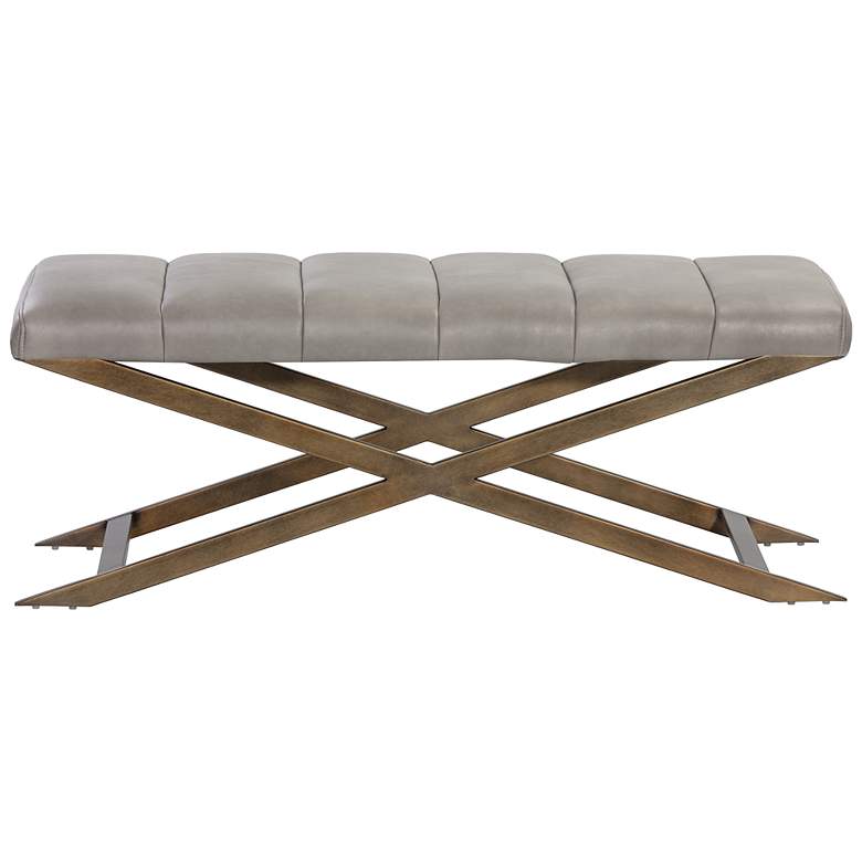 Image 2 Sunpan Kammi Bench Bravo Metal more views