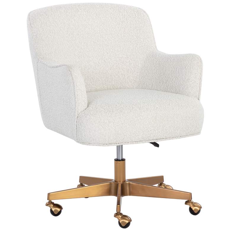 Image 1 Sunpan Karina Office Chair Copenhagen White