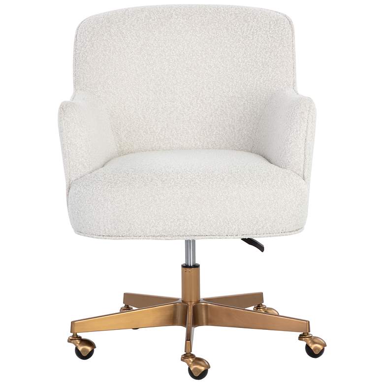 Image 2 Sunpan Karina Office Chair Copenhagen White more views