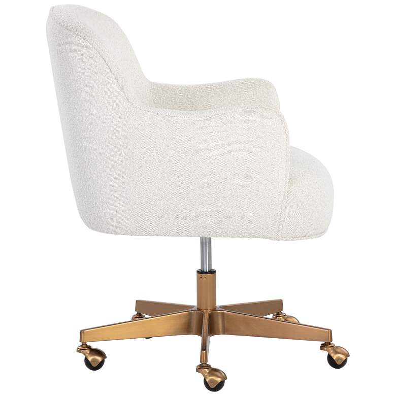 Image 3 Sunpan Karina Office Chair Copenhagen White more views
