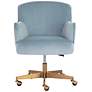 2_Sunpan Karina Office Chair Cornflower Blue Sky more views