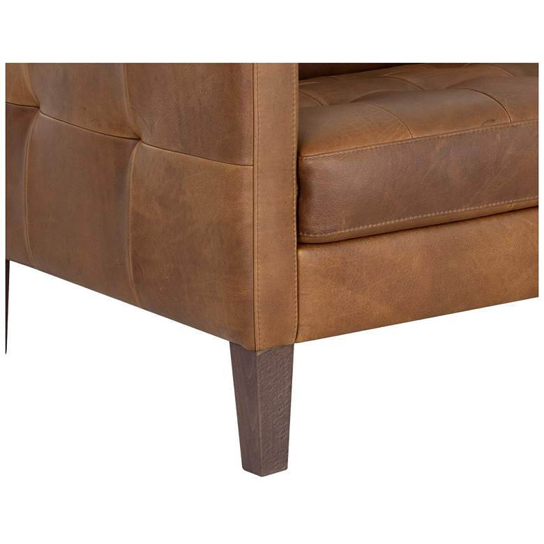 Image 4 Sunpan Karmelo Sofa Cognac Leather more views