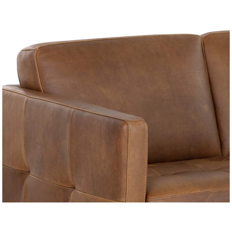Image 5 Sunpan Karmelo Sofa Cognac Leather more views