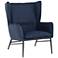 Sunpan Kasen Lounge Chair Belfast Navy