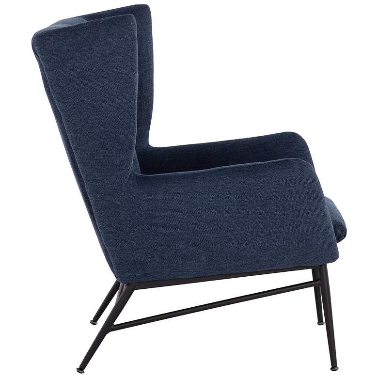 Image 3 Sunpan Kasen Lounge Chair Belfast Navy more views