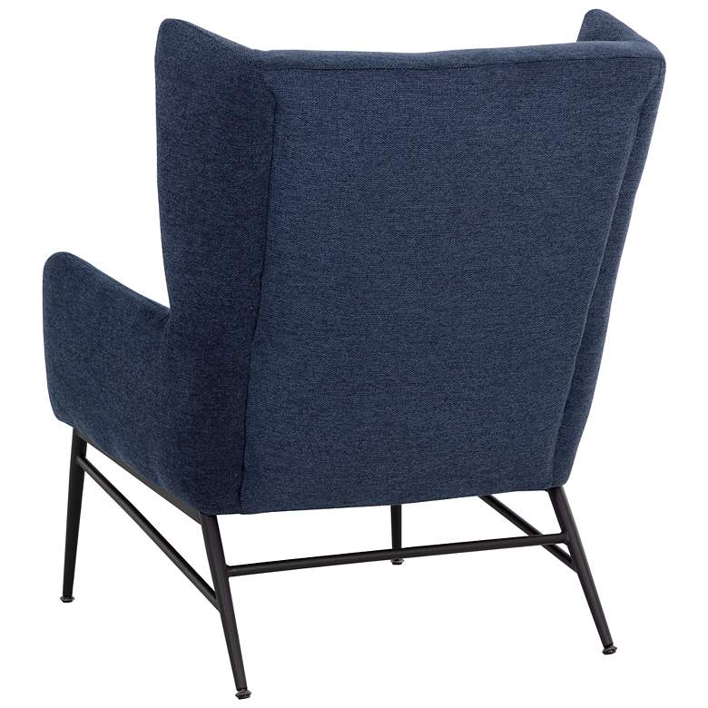 Image 4 Sunpan Kasen Lounge Chair Belfast Navy more views