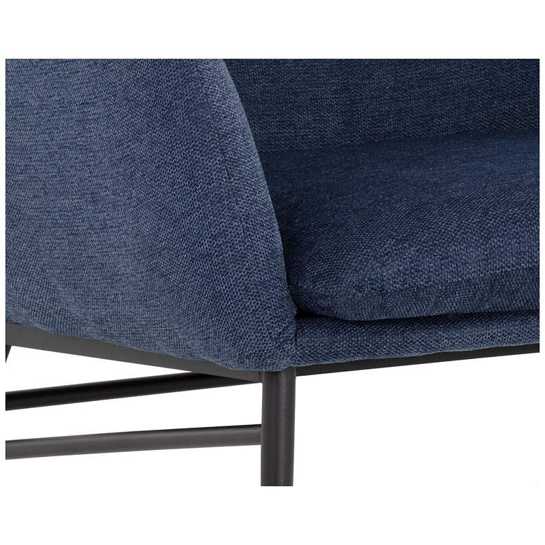 Image 5 Sunpan Kasen Lounge Chair Belfast Navy more views