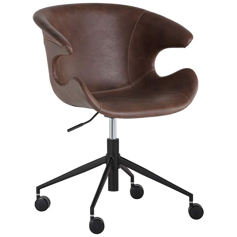 Image 1 Sunpan Kash Office Chair Hearthstone Brown