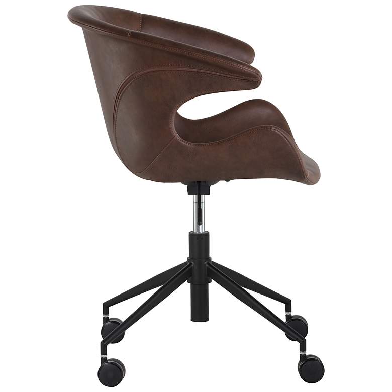 Image 2 Sunpan Kash Office Chair Hearthstone Brown more views