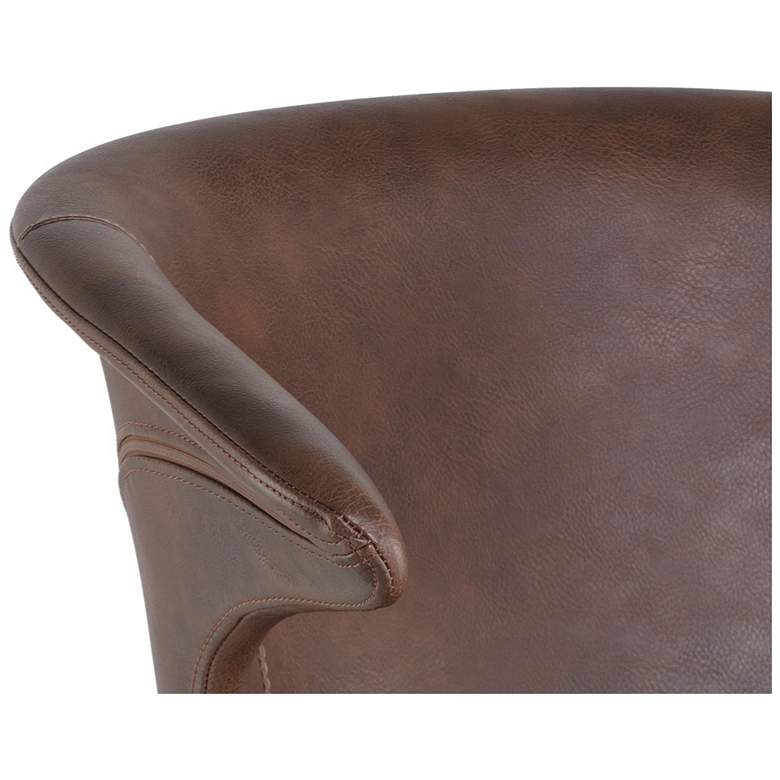 Image 6 Sunpan Kash Office Chair Hearthstone Brown more views