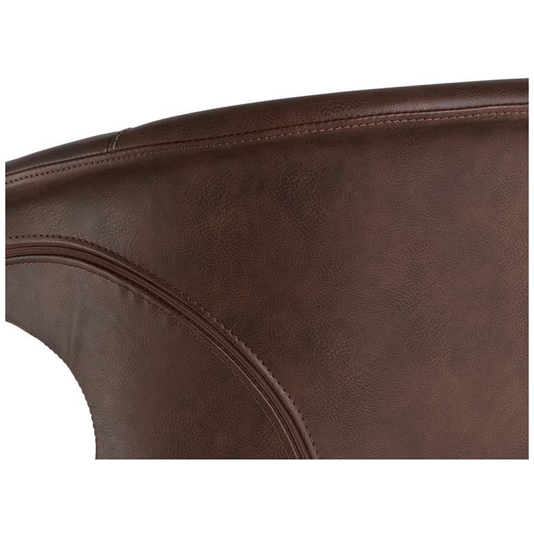 Image 7 Sunpan Kash Office Chair Hearthstone Brown more views