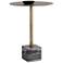Sunpan Kata Bar Table Gray Marble