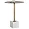 Sunpan Kata Bar Table White Marble