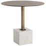 2_Sunpan Kata Bistro Table White Marble 32" more views