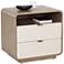 Sunpan Kayden Nightstand Oyster Shagreen