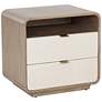 2_Sunpan Kayden Nightstand Oyster Shagreen more views