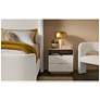 4_Sunpan Kayden Nightstand Oyster Shagreen more views