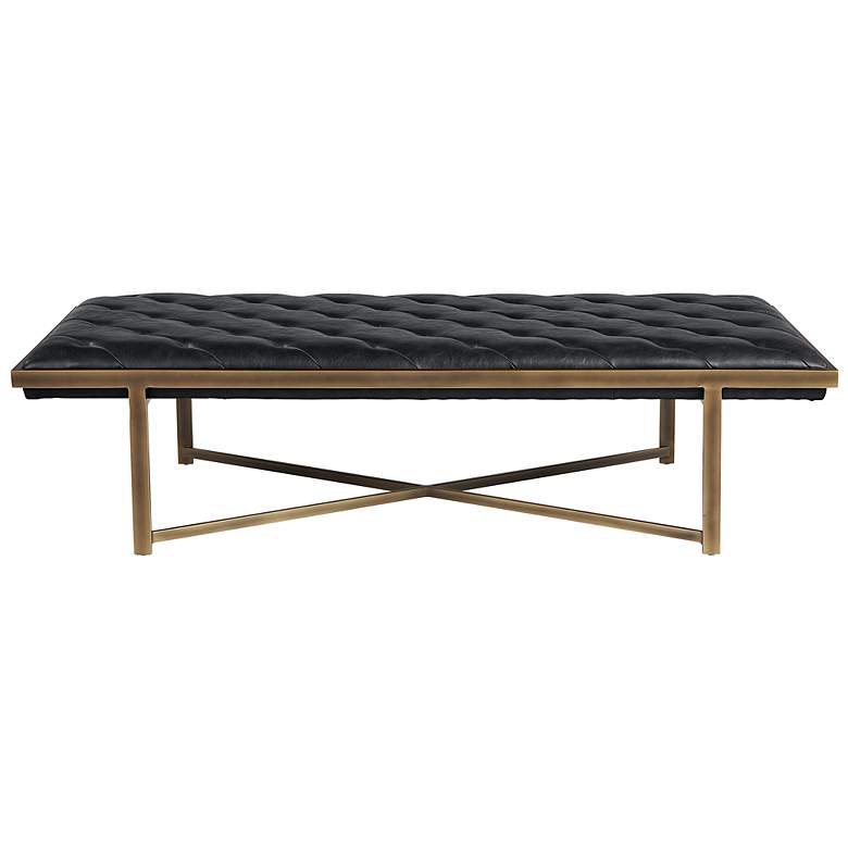 Image 2 Sunpan Kayla Bench Vintage Black more views