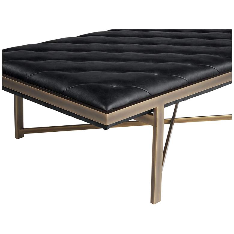 Image 4 Sunpan Kayla Bench Vintage Black more views