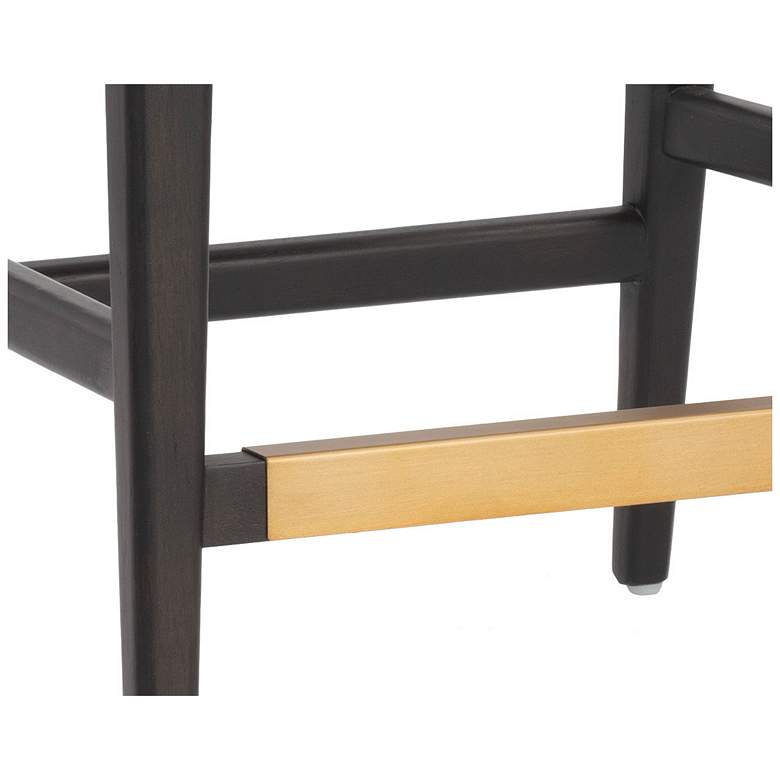 Image 4 Sunpan Keagan Barstool Shalimar Tobacco Leather more views