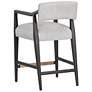 3_Sunpan Keagan Counter Stool Saloon Light Gray Leather more views