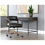 5_Sunpan Keagan Office Chair Cortina Black Leather more views