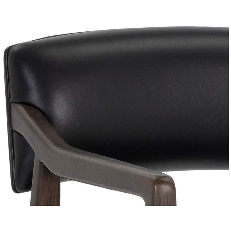 Image 7 Sunpan Keagan Office Chair Cortina Black Leather more views