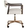 3_Sunpan Keagan Office Chair Saloon Light Gray Leather more views