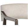 7_Sunpan Keagan Office Chair Saloon Light Gray Leather more views